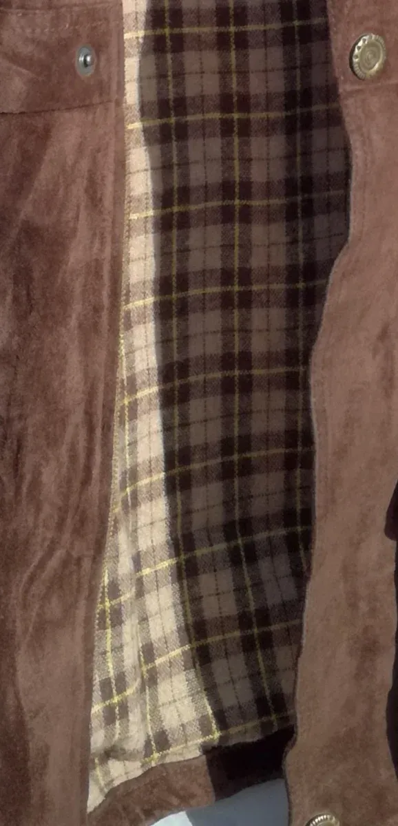 ABRIGO DE ANTE OVINO MARRÓN