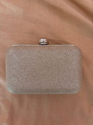 Bolso de fiesta dorado para bodas