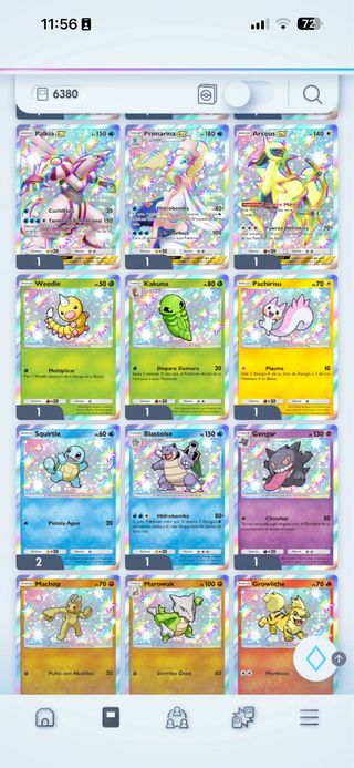 Cartas Pokémon TCG Pocket