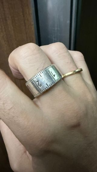 Anillo Plata Hombre