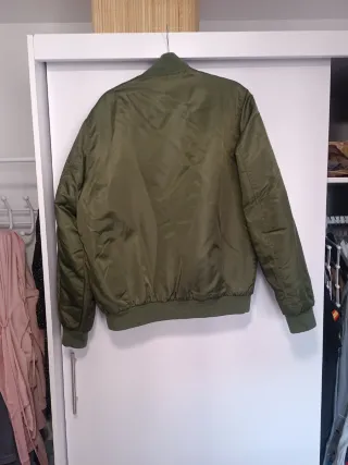 Chaqueta Bomber Verde Talla M