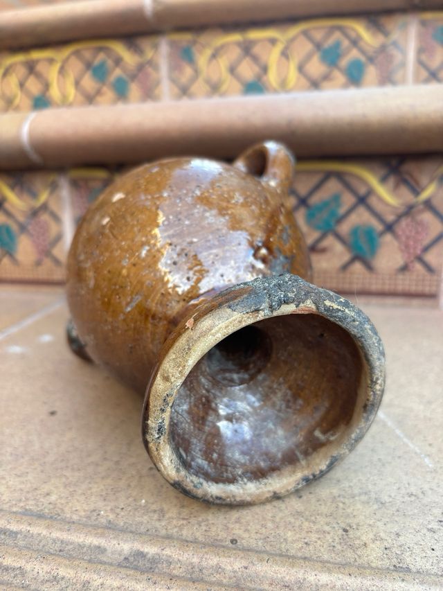 Jarra cerámica turca esmaltada