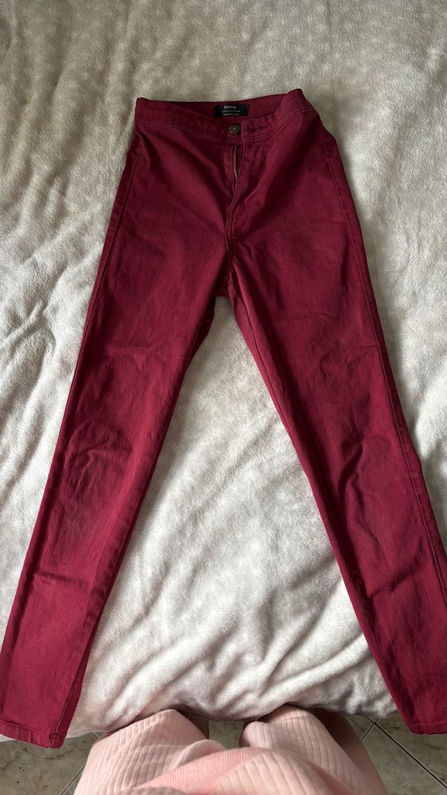 están cosidos de un lado porque me quedaban grande