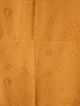 Tenda in cotone con disegni