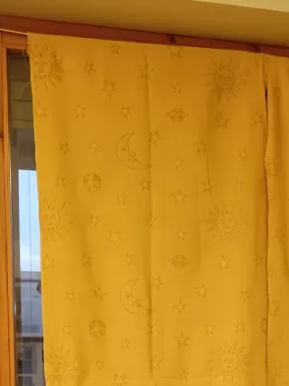 Tenda in cotone con disegni