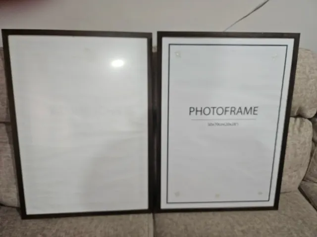 Marcos de fotos madera y cristal