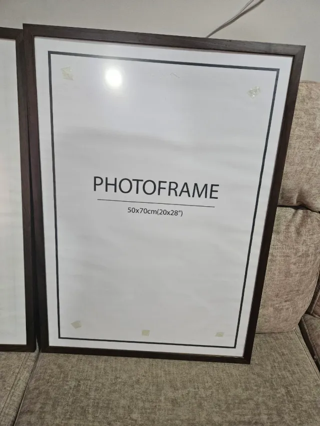 Marcos de fotos madera y cristal