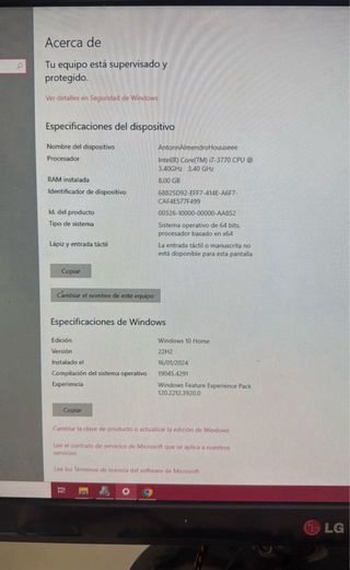 PC Gaming Sobremesa MSI