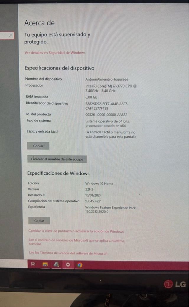 PC Gaming Sobremesa MSI