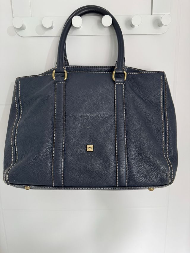 Bolso Purificación García Azul Marino