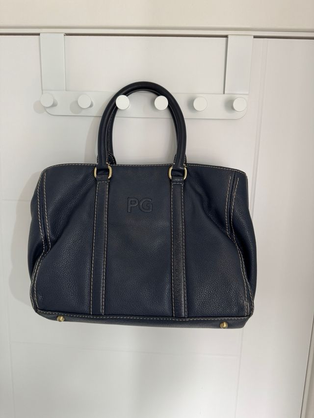 Bolso Purificación García Azul Marino