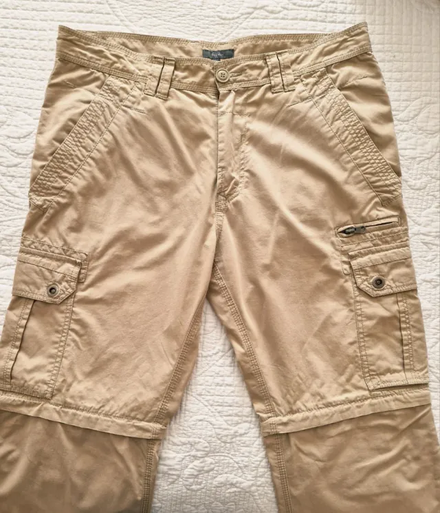 Pantalones desmontables multibolsillos talla 44