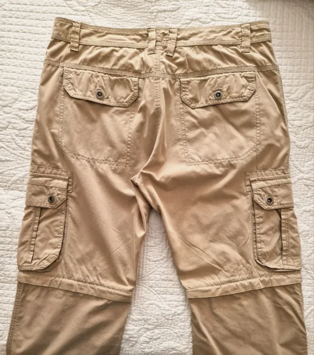 Pantalones desmontables multibolsillos talla 44