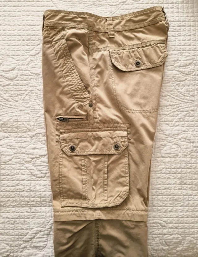 Pantalones desmontables multibolsillos talla 44