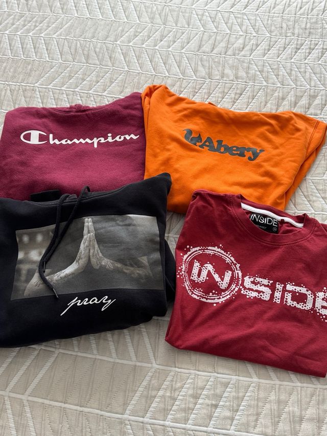 Lote Ropa Hombre: Abery, Champion, Inside