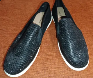 Zapatillas Torrid Slip-On Talla 45 Brillantes