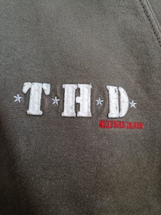 Sudadera Tommy Hilfiger Color Verde Talla XS.