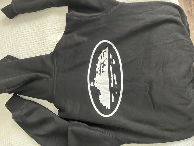 Sudadera Corteiz Negra con Logo