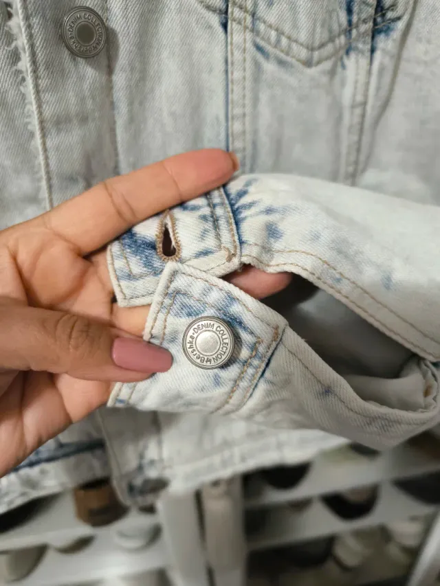 Chaqueta vaquera Bershka forrada