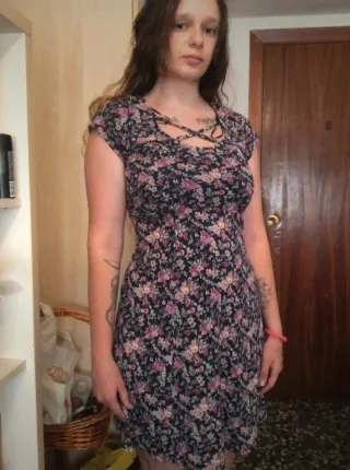 Lote mono y vestido florales