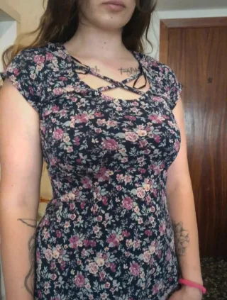 Lote mono y vestido florales