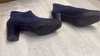 Botines ante azul marino T-39