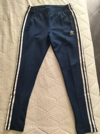 Pantalone tuta Adidas blu
