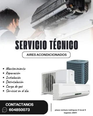 Reparacion de aires acondicionado