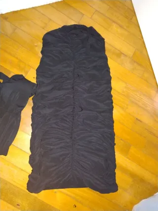 Coordinato gonna e top aderenti nero