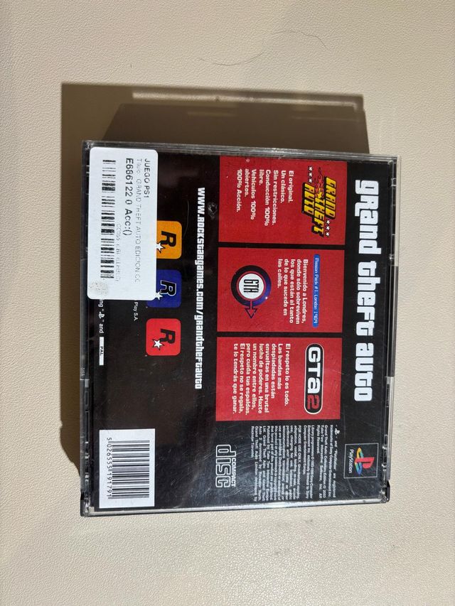Grand Theft Auto PS1 PAL