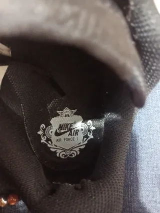 Nike Air Force 1 Hombre Negras