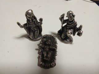 Sacra Famiglia in metallo