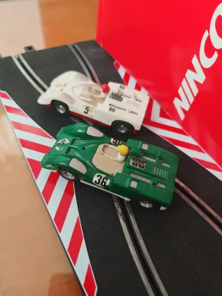 2 Chaparral GT C-40 Scalextric Exin