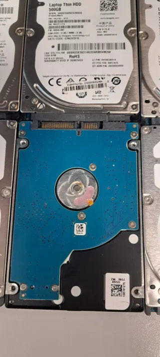 Discos Duros Seagate 2.5 500GB