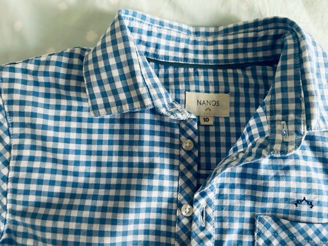 Camisa cuadros niño Nanos