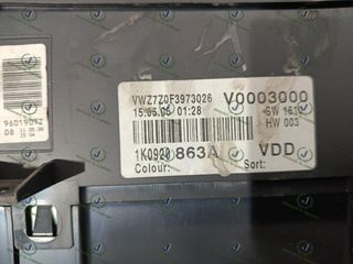 1K0920863A CUADRO DE INSTRUMENTO VW GOLF V (1K1)