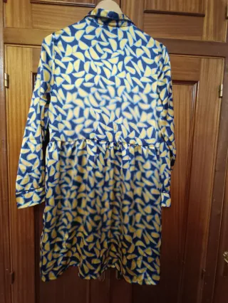Vestido Compañía Fantástica Estampado Talla M