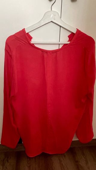 Camisa Zara  Color coral  Talla XXL