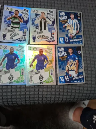 Cromos Match Attax Champions League 25e cada unid