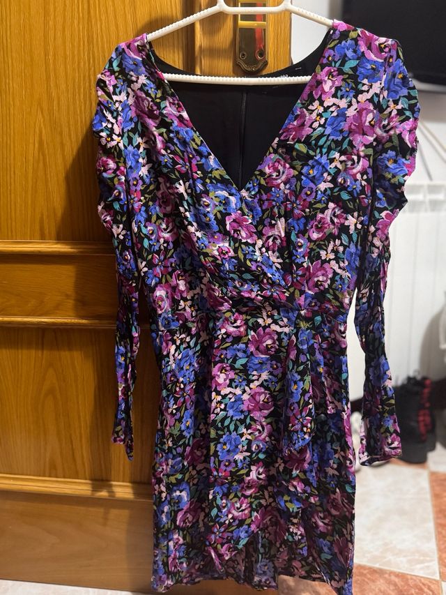 Vestido fiesta estampado floral