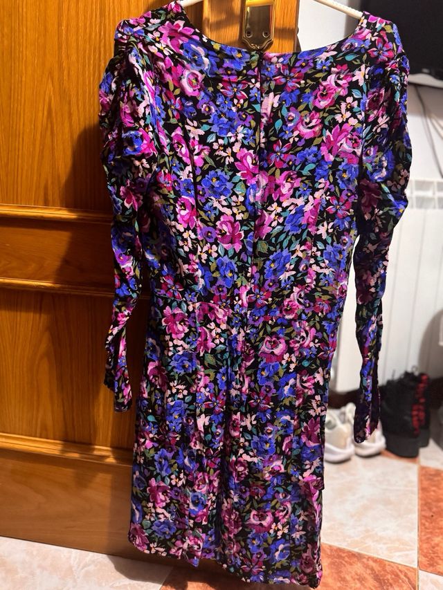 Vestido fiesta estampado floral