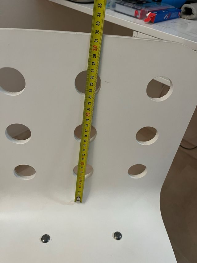 2 Sillas de oficina/escritorio blanca