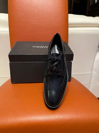 Zapatos Massimo Dutti Mujer Talla 38 Negros