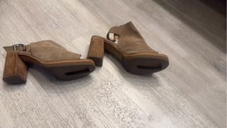 Botín abierto ante marrón T. 38-39