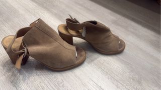 Botín abierto ante marrón T. 38-39