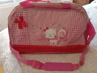 Bolso de viaje niña Hello Kitty rosa