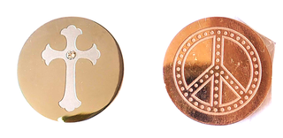 Lote 2 Medallas Viceroy Buenos Deseos