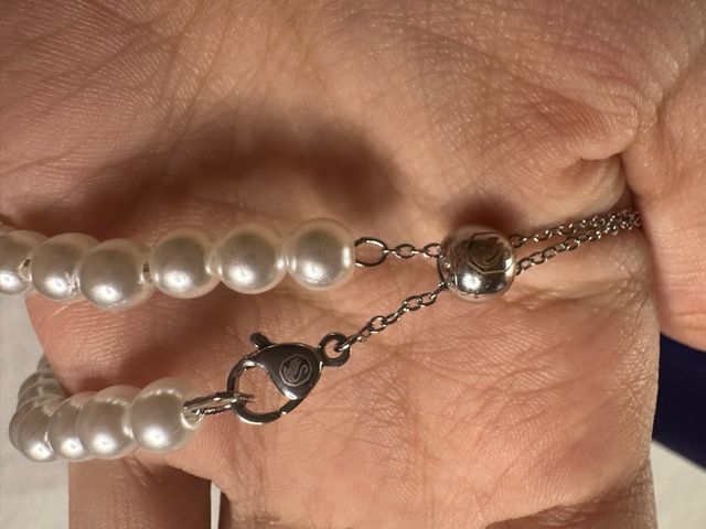 Collar Corazón Swarovski Perlas de Ariana Grande