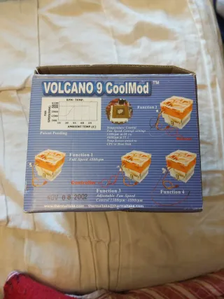 Ventilador CPU Thermaltake Volcano 9 CoolMod