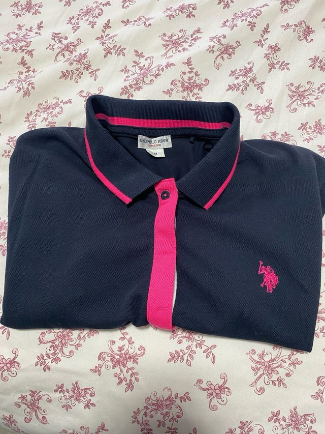 Camiseta Polo U.S. Polo Assn. Azul Talla M
